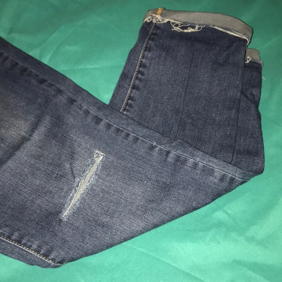 Womens Vans cropped denim - Picture 2 of 3